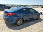 2014 Hyundai Elantra Se Blue vin: KMHDH4AEXEU184337