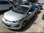 2014 Hyundai Elantra Se Серебряный vin: KMHDH4AEXEU185018