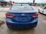 2014 Hyundai Elantra Se Blue vin: KMHDH4AEXEU194883