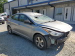 2014 Hyundai Elantra Se Gray vin: KMHDH4AEXEU210161