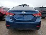 2016 Hyundai Elantra Se Синий vin: KMHDH4AEXGU502699