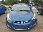 2016 Hyundai Elantra Se Blue vin: KMHDH4AEXGU524802