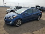 2016 Hyundai Elantra Se Blue vin: KMHDH4AEXGU544595