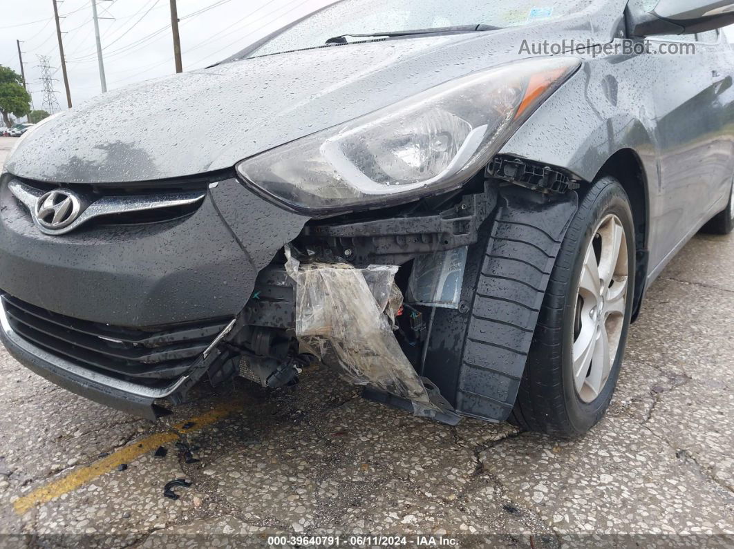 2016 Hyundai Elantra Value Edition Gray vin: KMHDH4AEXGU581596