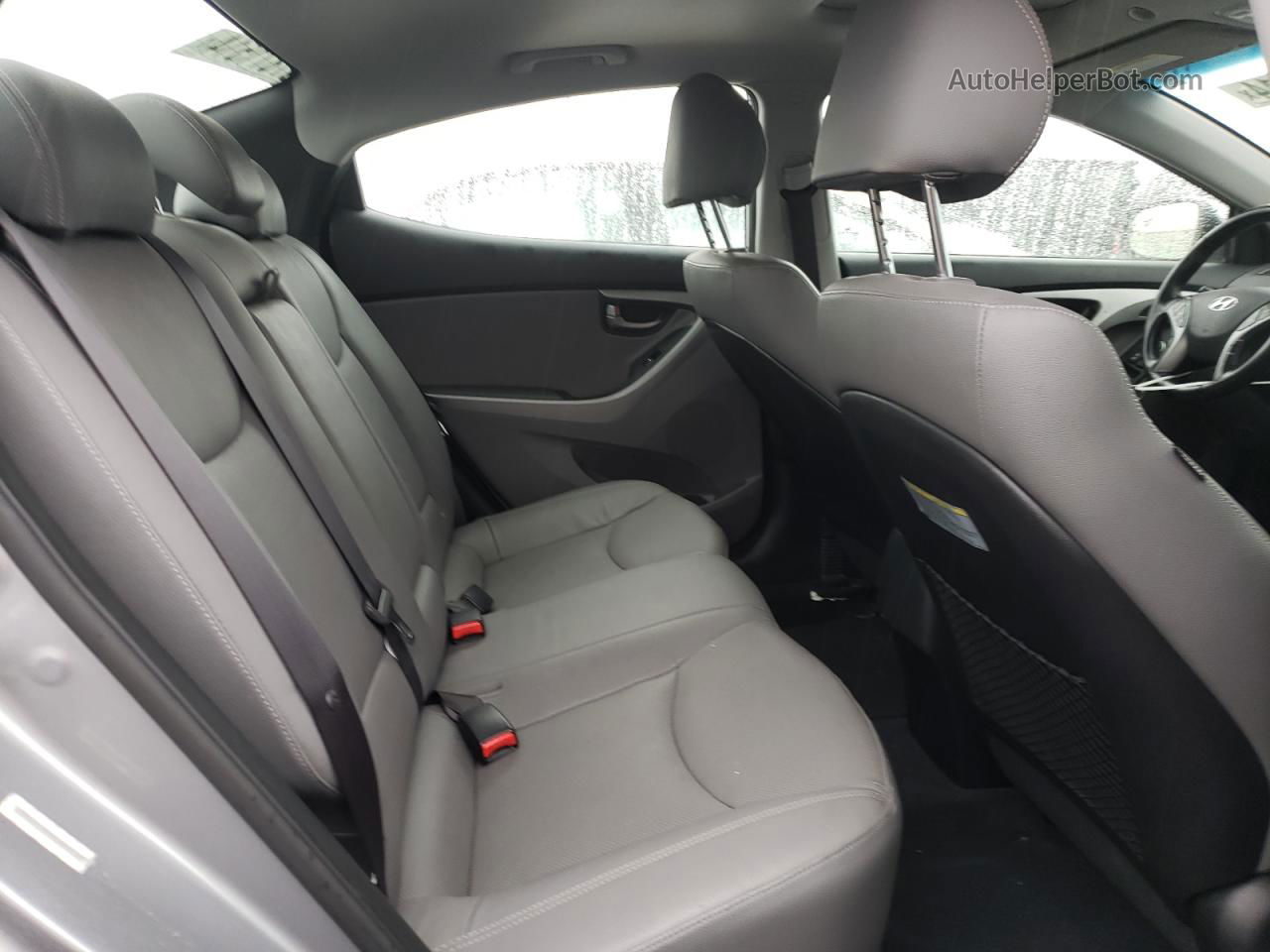 2014 Hyundai Elantra Se Серебряный vin: KMHDH4AH0EU048129