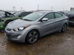 2014 Hyundai Elantra Se Серебряный vin: KMHDH4AH0EU048129