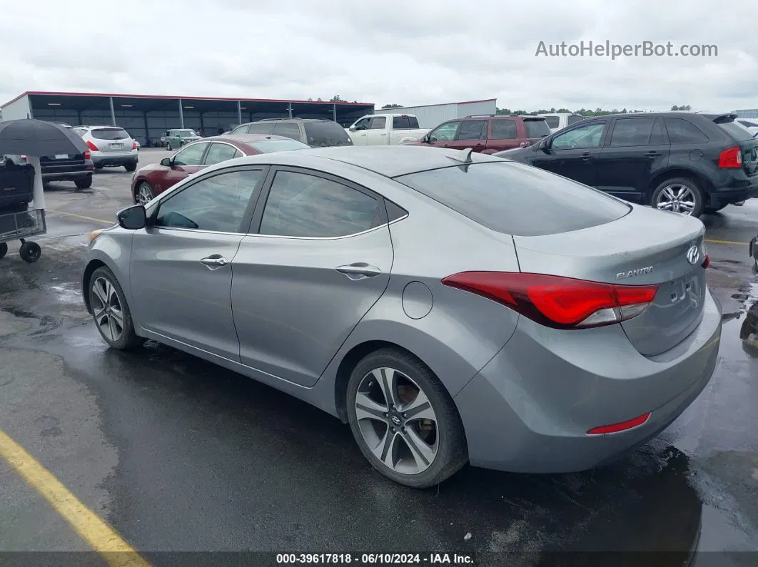 2014 Hyundai Elantra Sport Gray vin: KMHDH4AH0EU050558