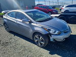 2016 Hyundai Elantra Se Gray vin: KMHDH4AH2GU483866