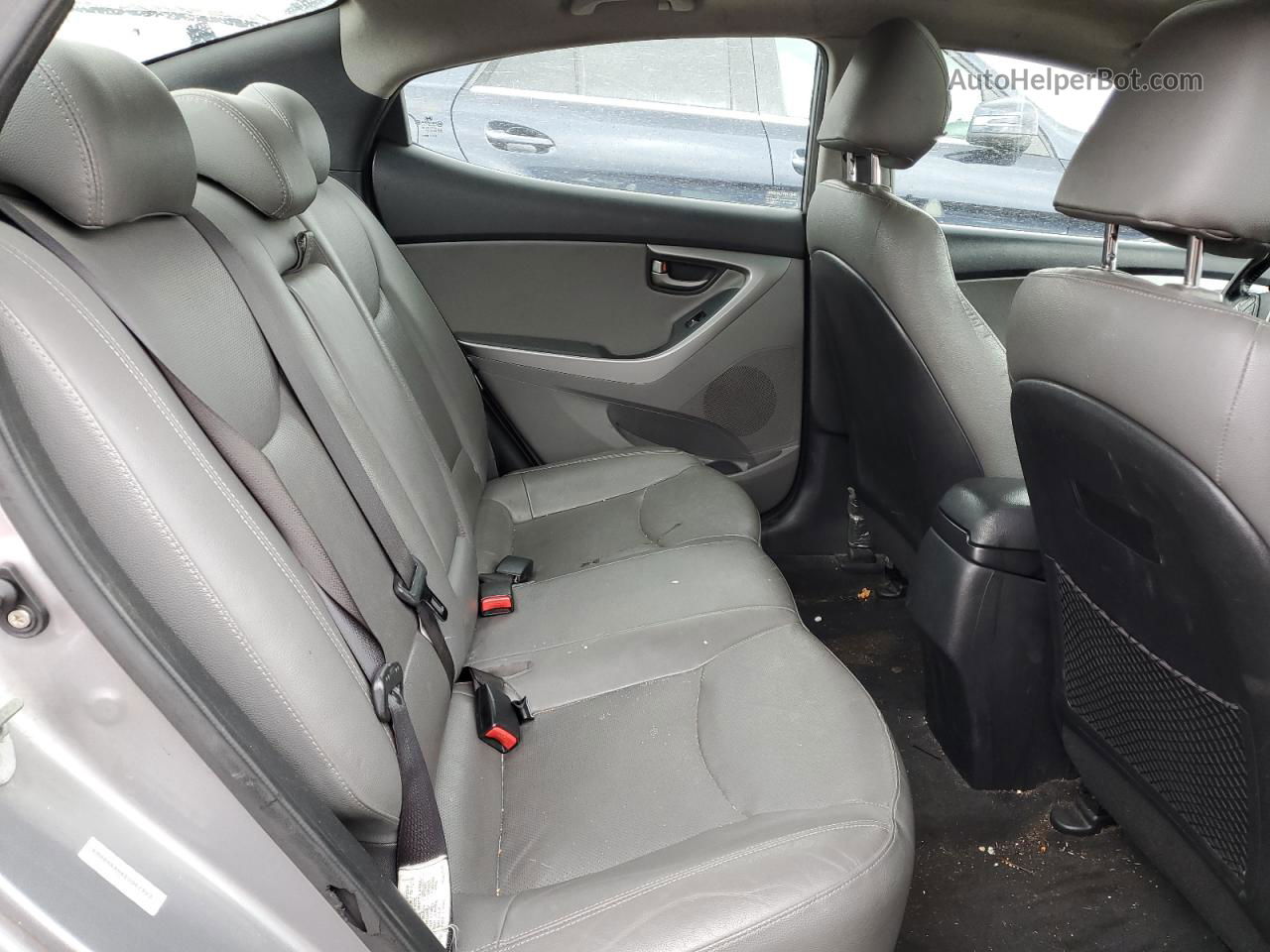 2014 Hyundai Elantra Se Серый vin: KMHDH4AH4EU047923