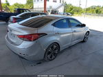 2014 Hyundai Elantra Sport Silver vin: KMHDH4AH4EU078279