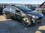 2014 Hyundai Elantra Se Black vin: KMHDH4AH6EU038107