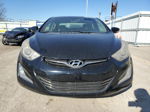 2014 Hyundai Elantra Se Черный vin: KMHDH4AH8EU095277