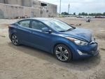 2014 Hyundai Elantra Se Blue vin: KMHDH4AH8EU169586