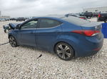 2014 Hyundai Elantra Se Blue vin: KMHDH4AH9EU174652