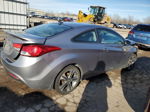 2013 Hyundai Elantra Coupe Gs Silver vin: KMHDH6AE2DU016363