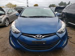 2013 Hyundai Elantra Coupe Gs Blue vin: KMHDH6AE2DU023734