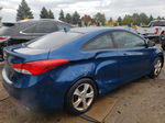 2013 Hyundai Elantra Coupe Gs Blue vin: KMHDH6AE2DU023734