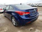 2013 Hyundai Elantra Coupe Gs Blue vin: KMHDH6AE5DU014624