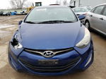 2013 Hyundai Elantra Coupe Gs Blue vin: KMHDH6AE5DU014624