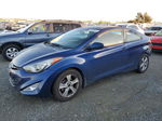 2013 Hyundai Elantra Coupe Gs Blue vin: KMHDH6AE5DU019595