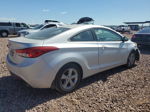 2013 Hyundai Elantra Coupe Gs Серебряный vin: KMHDH6AE5DU022836