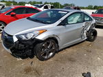 2013 Hyundai Elantra Coupe Gs Gray vin: KMHDH6AE8DU012432