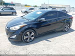 2014 Hyundai Elantra   Black vin: KMHDH6AH3EU026251