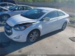 2014 Hyundai Elantra White vin: KMHDH6AH5EU024338