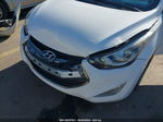 2014 Hyundai Elantra White vin: KMHDH6AH5EU024338