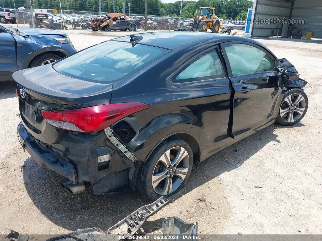 2014 Hyundai Elantra   Black vin: KMHDH6AH5EU028762