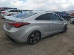 2014 Hyundai Elantra Coupe Gs Silver vin: KMHDH6AH7EU028522