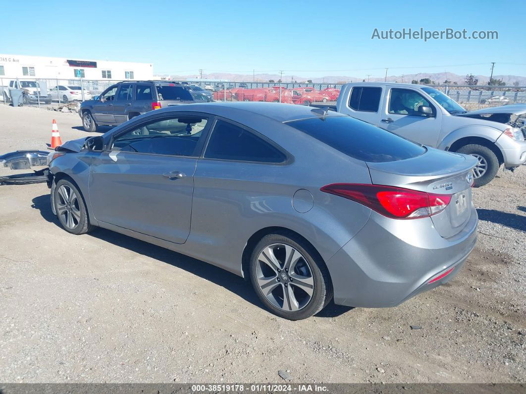 2014 Hyundai Elantra   Gray vin: KMHDH6AHXEU028532