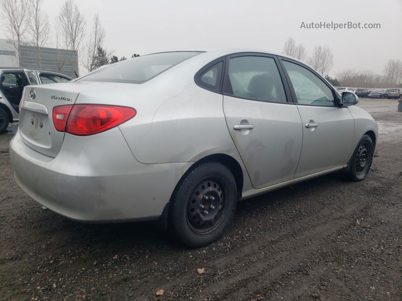 2010 Hyundai Elantra Gls Серебряный vin: KMHDT4BD0AU093897