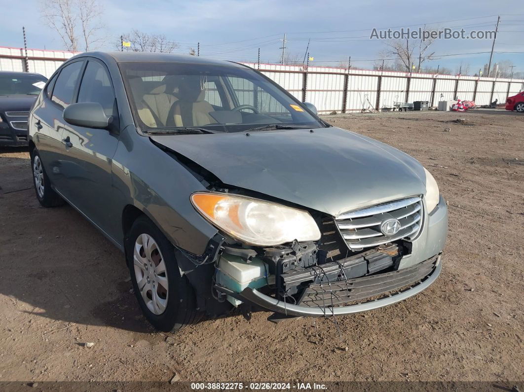 2010 Hyundai Elantra Gls Gray vin: KMHDU4AD0AU021886