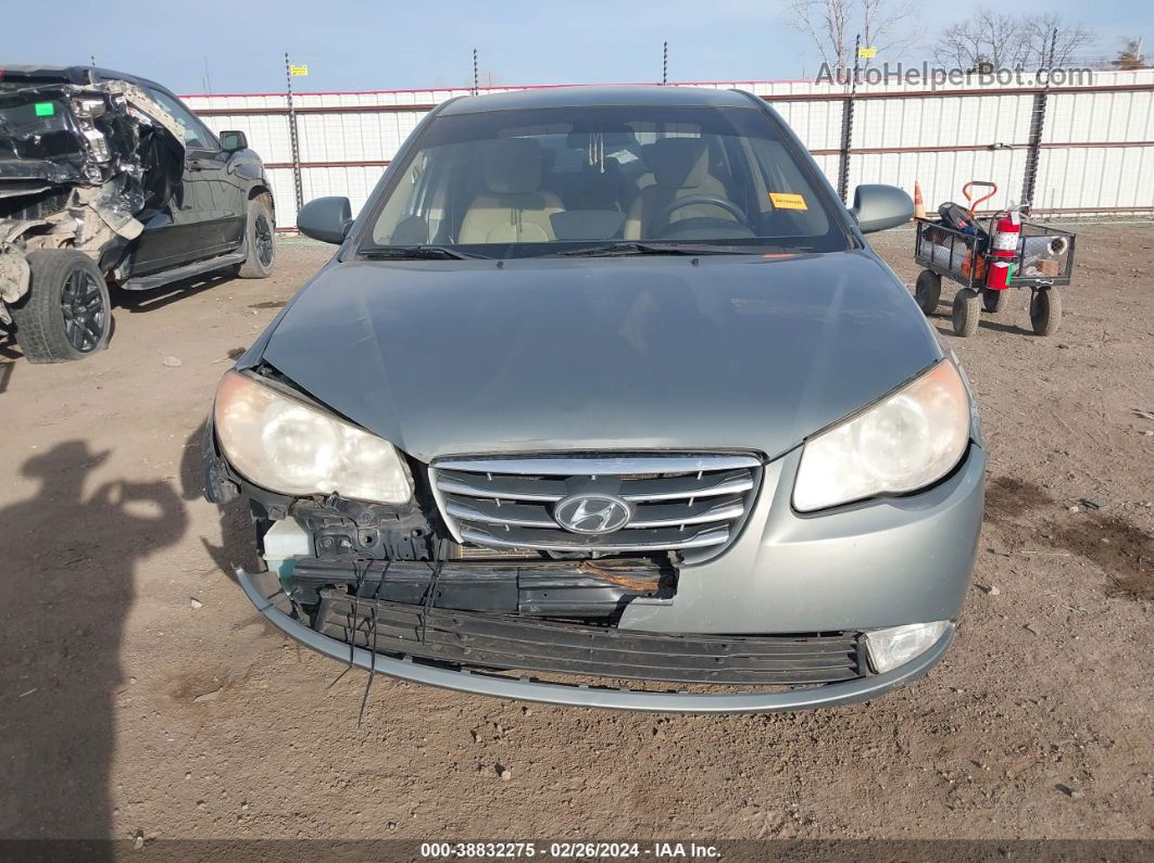 2010 Hyundai Elantra Gls Gray vin: KMHDU4AD0AU021886