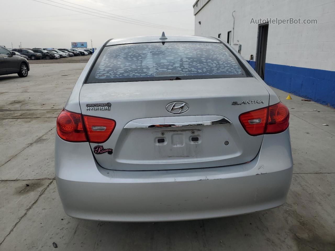 2010 Hyundai Elantra Blue Gray vin: KMHDU4AD0AU061952