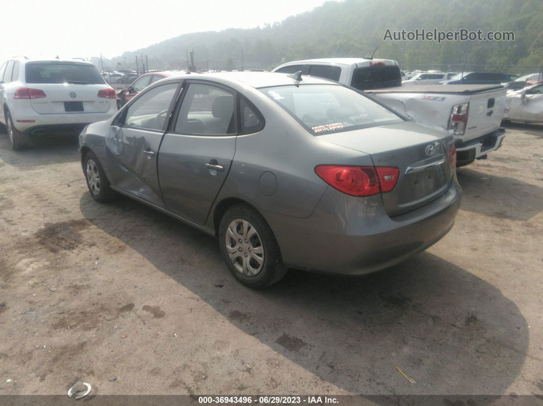 2010 Hyundai Elantra Gls Pzev Серый vin: KMHDU4AD0AU176499