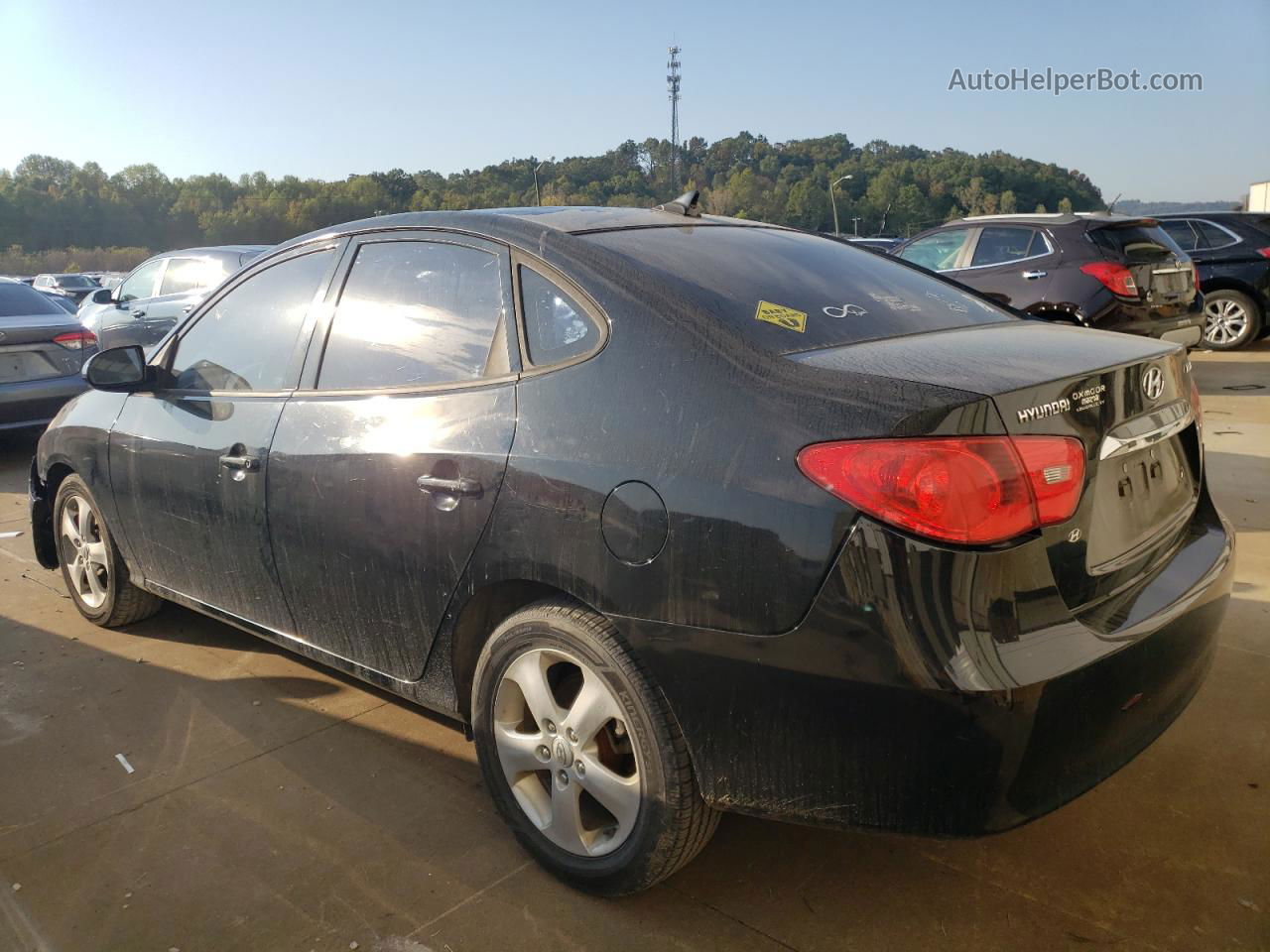 2010 Hyundai Elantra Blue Черный vin: KMHDU4AD0AU183002