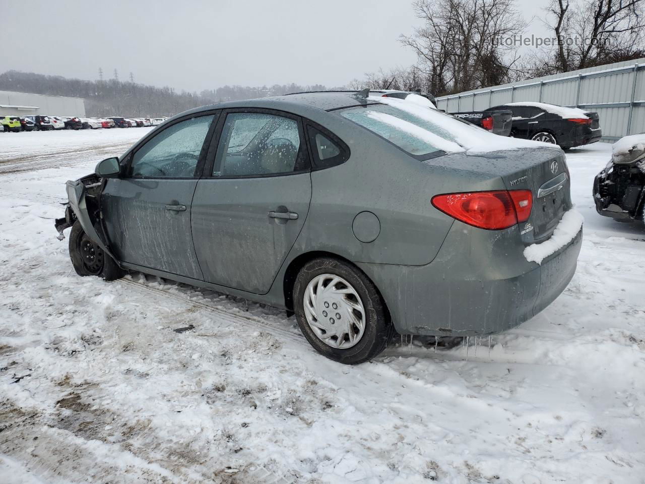 2010 Hyundai Elantra Blue Gray vin: KMHDU4AD0AU861991