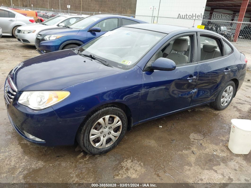 2010 Hyundai Elantra Gls Blue vin: KMHDU4AD0AU865278