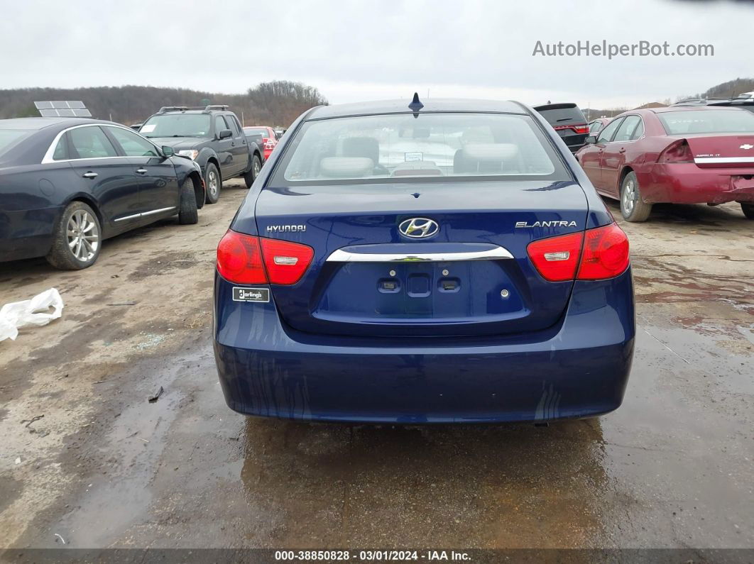 2010 Hyundai Elantra Gls Blue vin: KMHDU4AD0AU865278