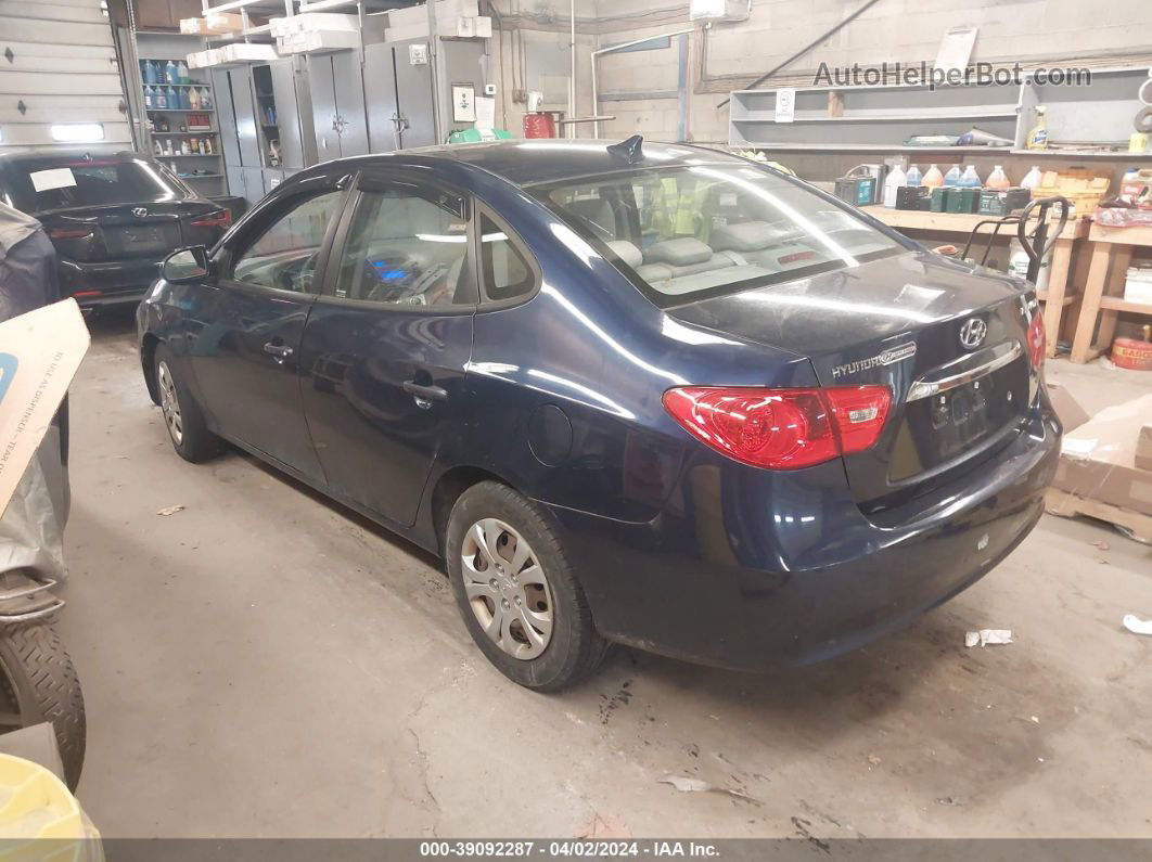 2010 Hyundai Elantra Gls Синий vin: KMHDU4AD0AU880069