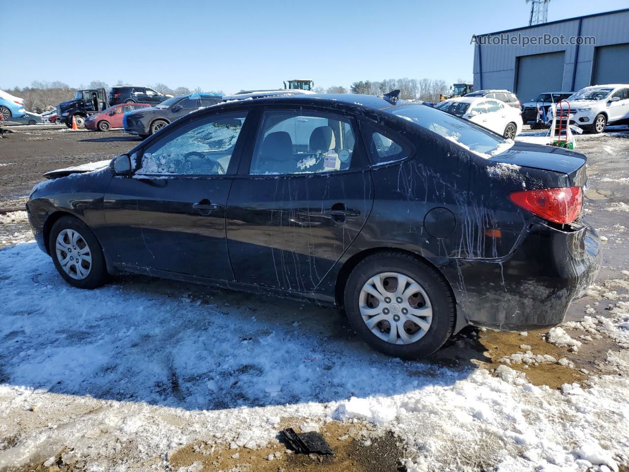 2010 Hyundai Elantra Blue Black vin: KMHDU4AD0AU915824