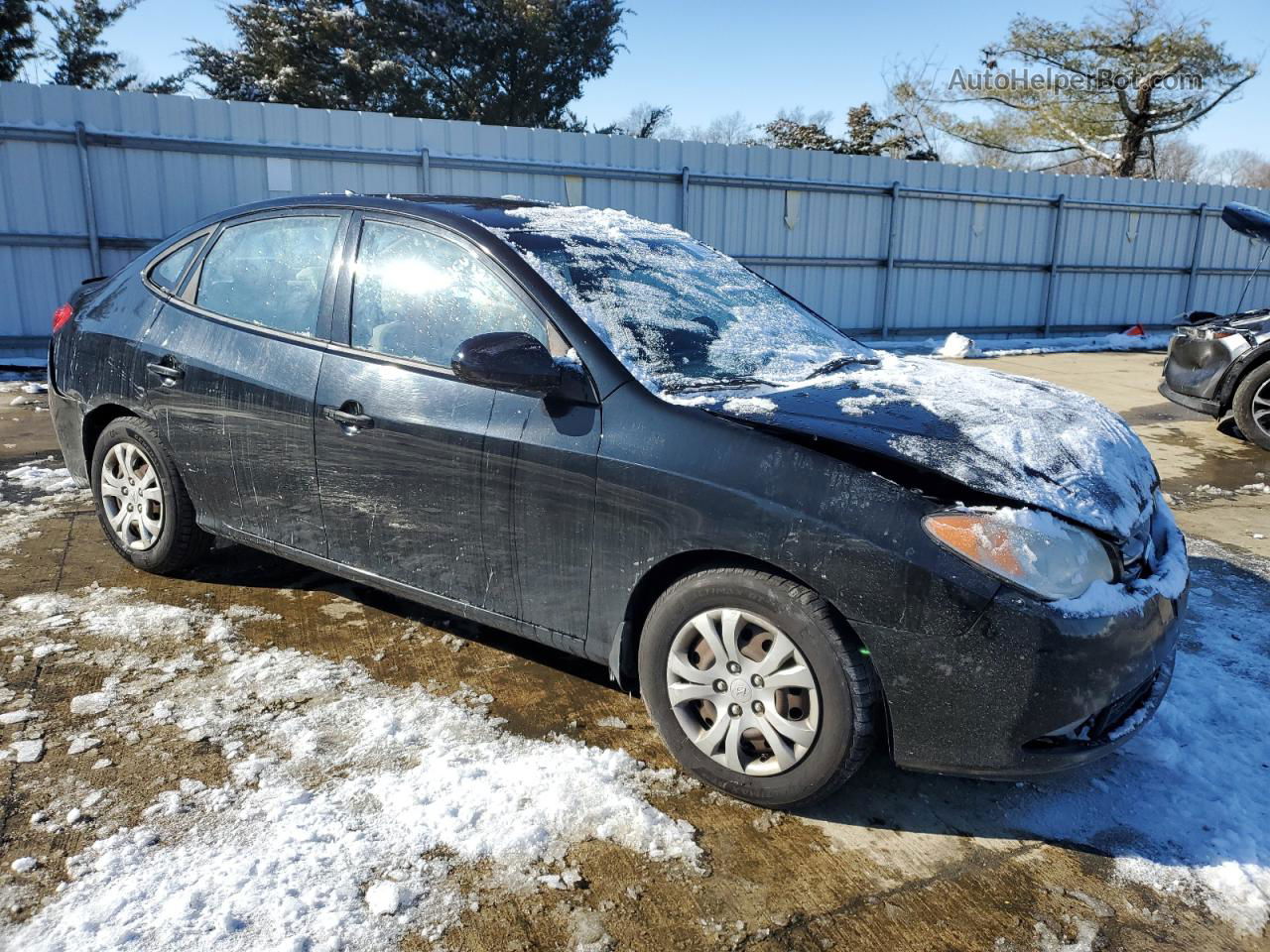 2010 Hyundai Elantra Blue Black vin: KMHDU4AD0AU915824