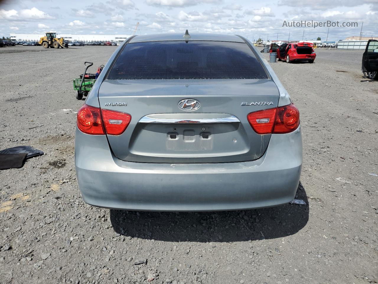 2010 Hyundai Elantra Blue Серый vin: KMHDU4AD0AU943221