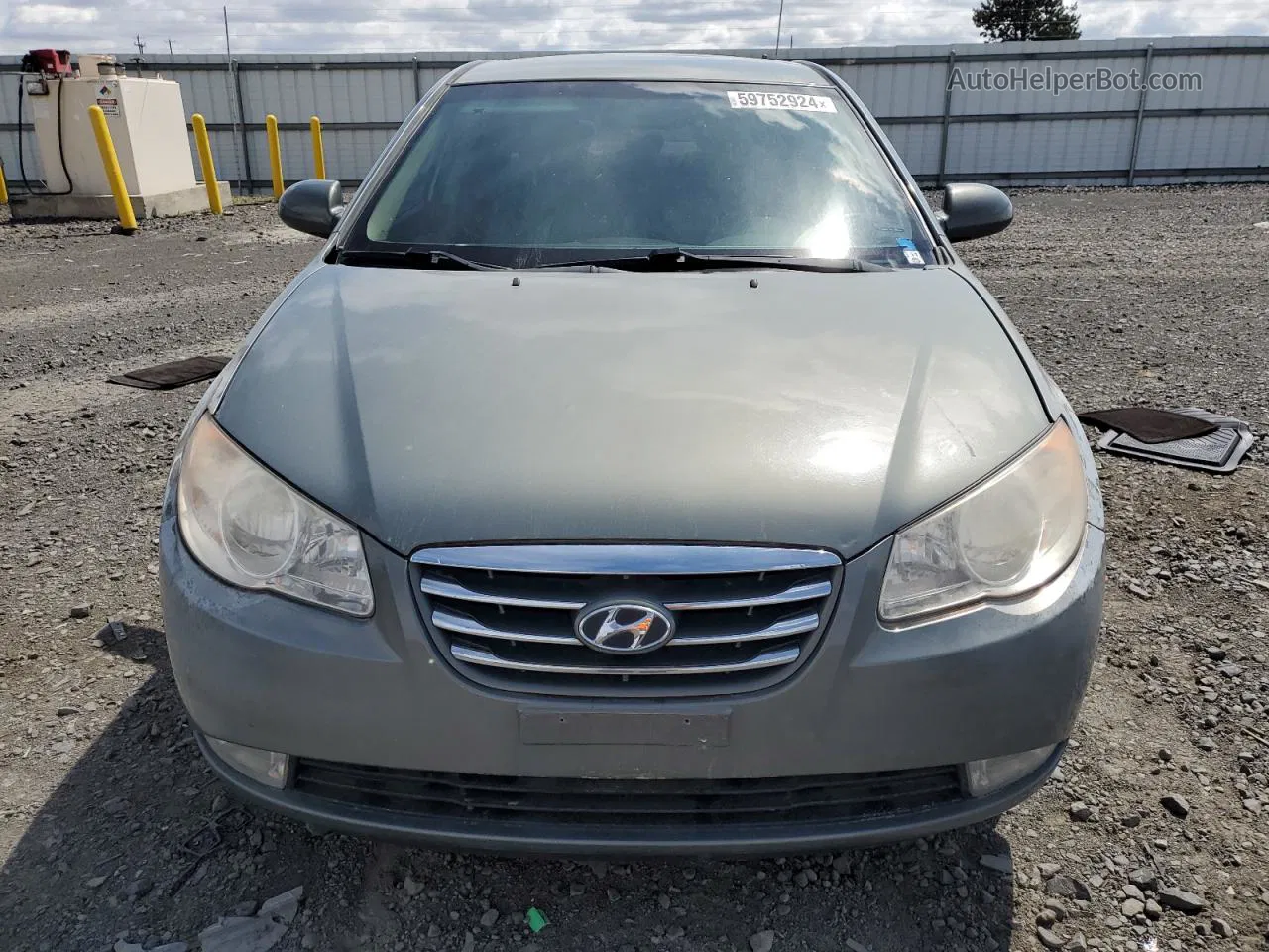 2010 Hyundai Elantra Blue Gray vin: KMHDU4AD0AU943221