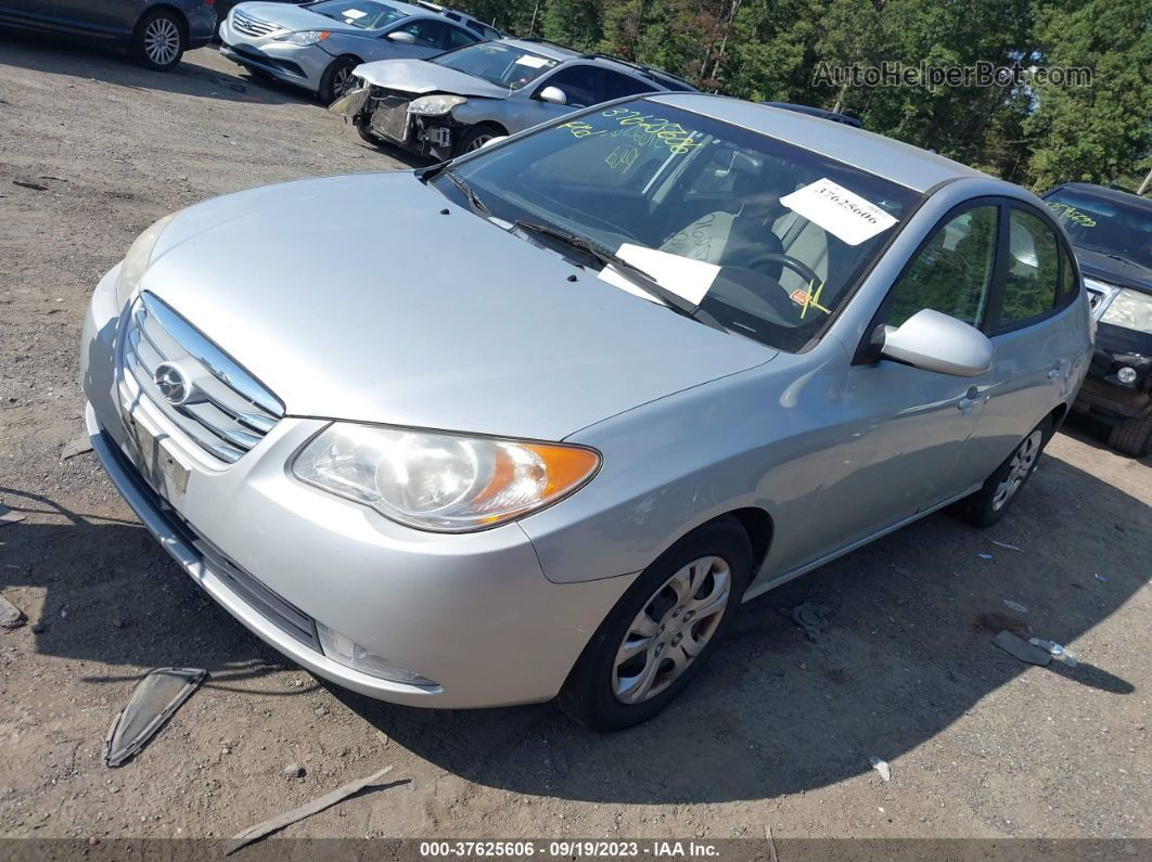 2010 Hyundai Elantra Gls Pzev Silver vin: KMHDU4AD0AU963050