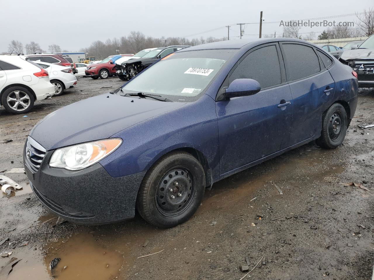 2010 Hyundai Elantra Blue Blue vin: KMHDU4AD1AU021590