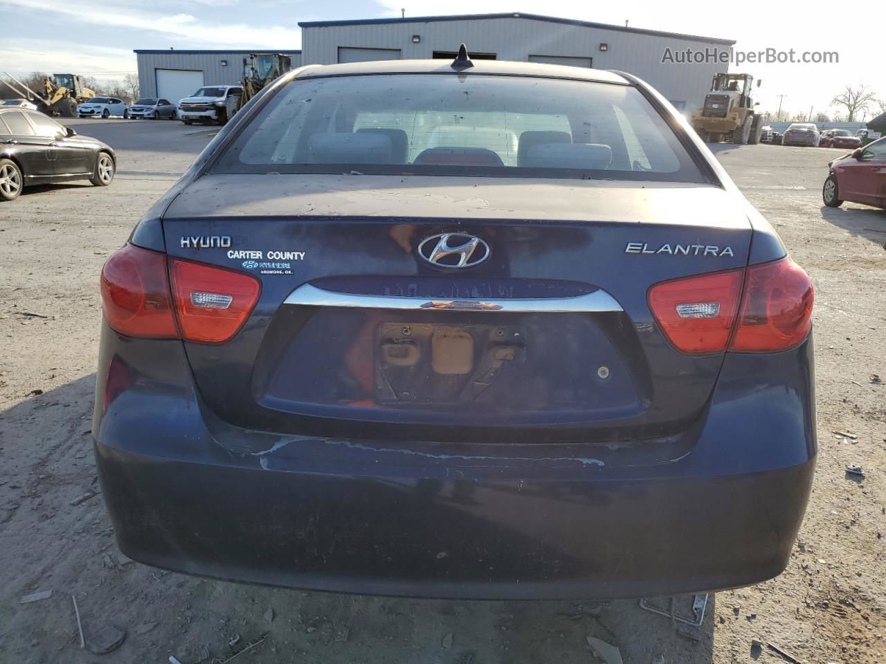 2010 Hyundai Elantra Blue Blue vin: KMHDU4AD1AU063323