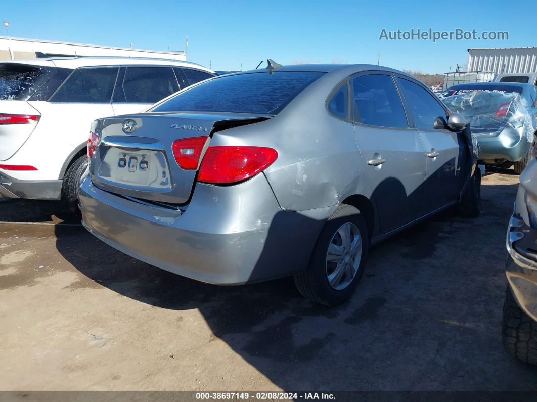 2010 Hyundai Elantra Gls Silver vin: KMHDU4AD1AU063497